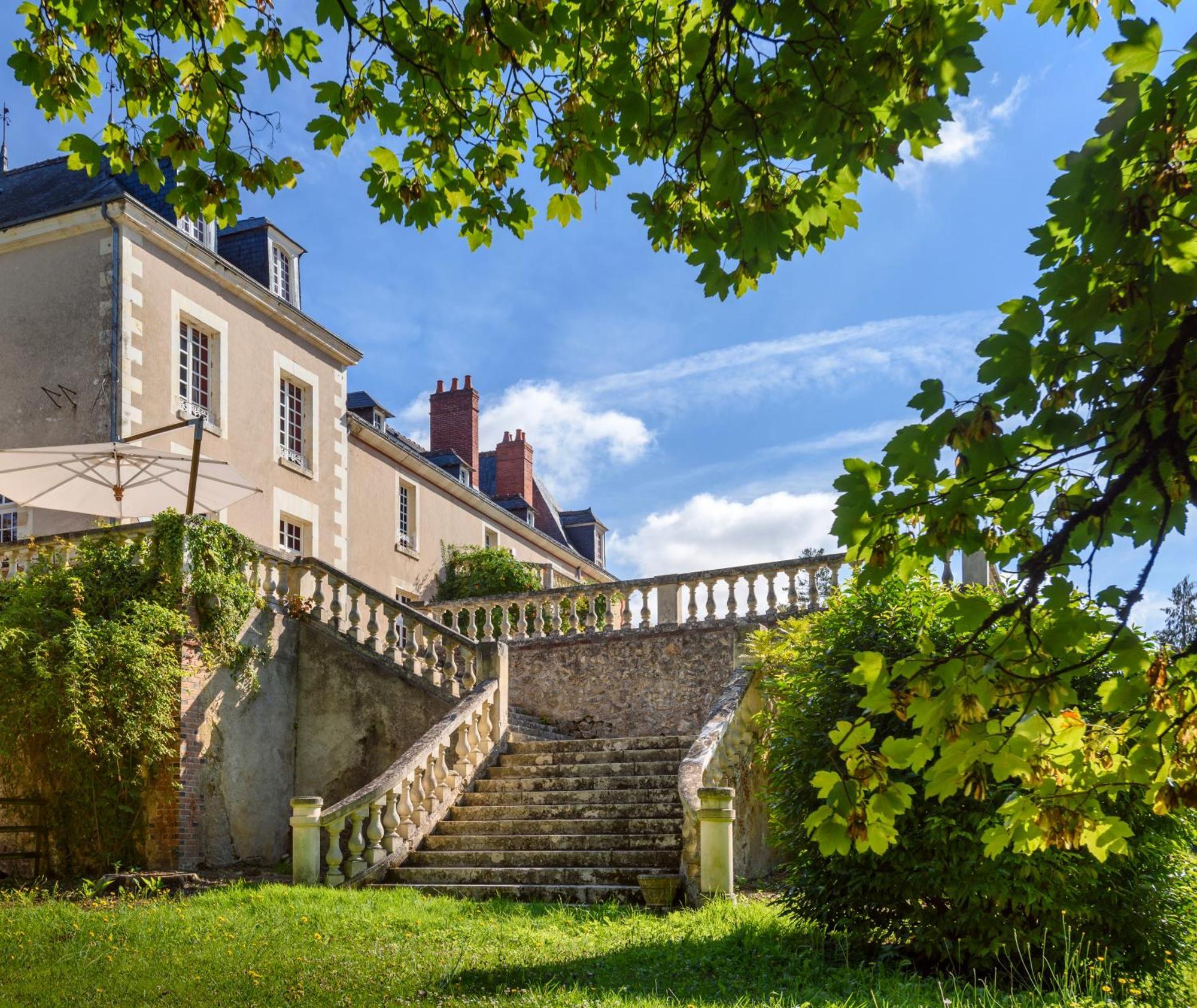 Chateau De La Huberdiere Nazelles-Negron Kültér fotó